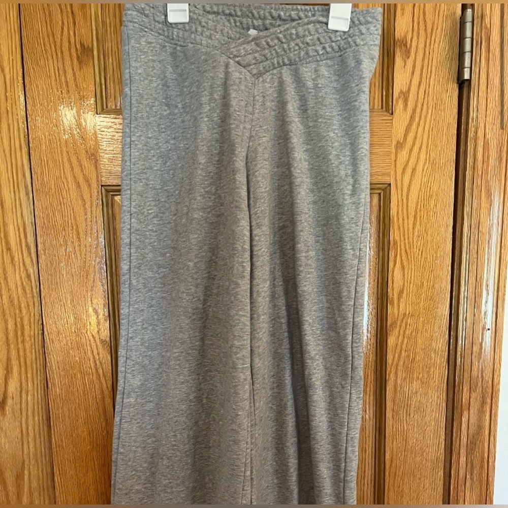crosswaist urban outfitters wide leg sweapants